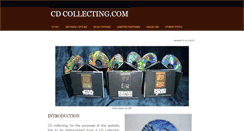 Desktop Screenshot of cdcollecting.com